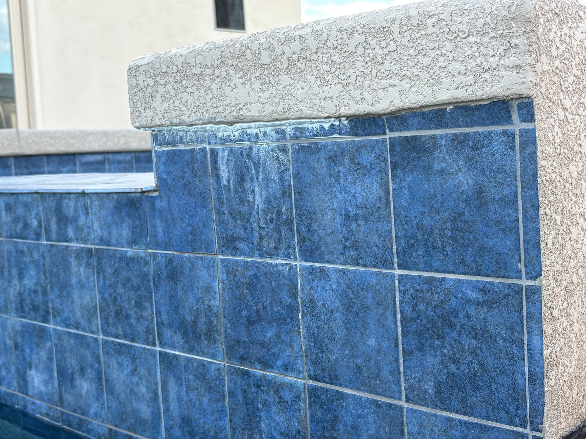 Arizona Pool Drained and Tile Cleaned to Fix Chem Lock image