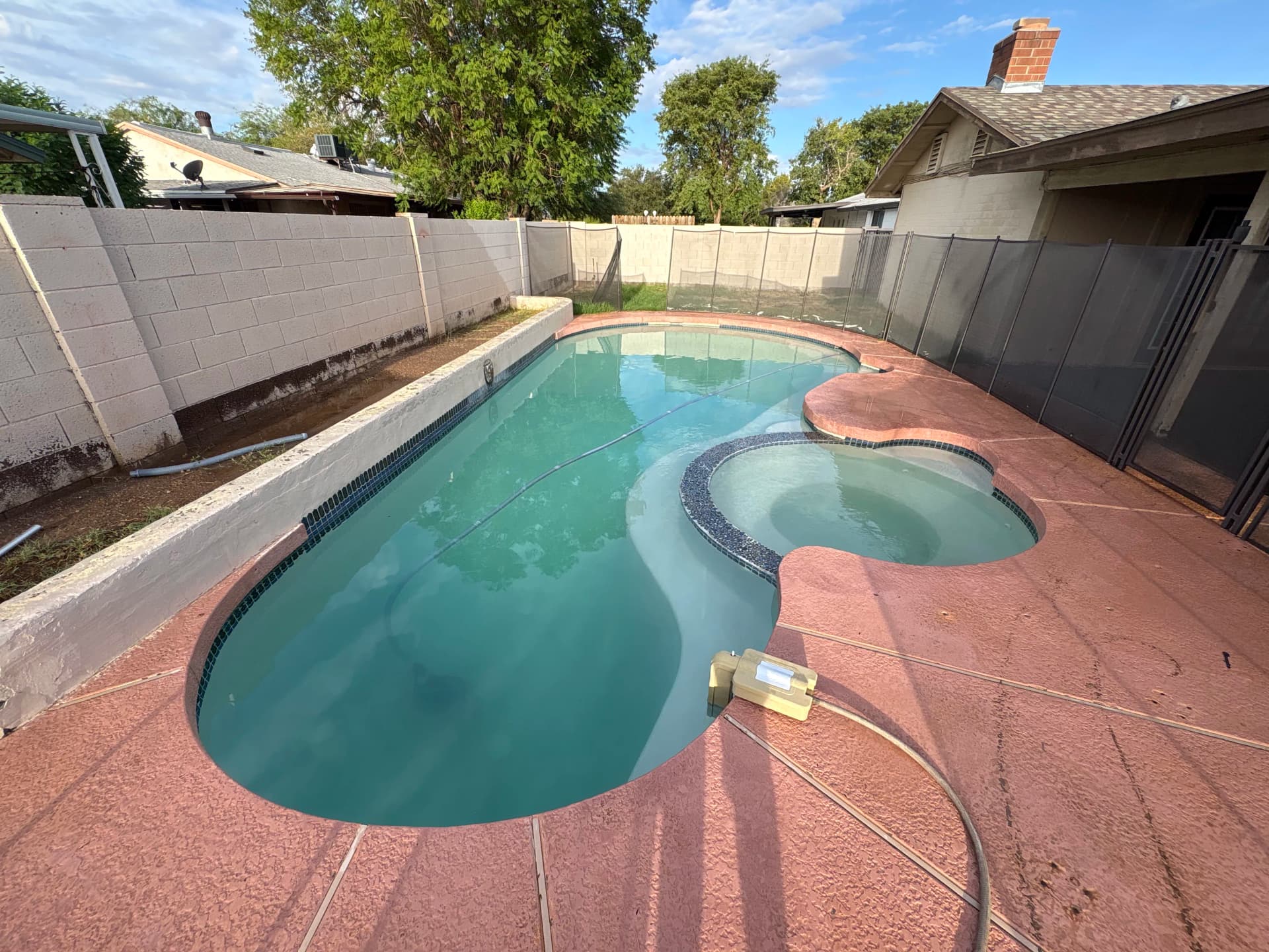 Gallery photos for Arizona Green Pool Drain and Cleanup Done Right: Image #8