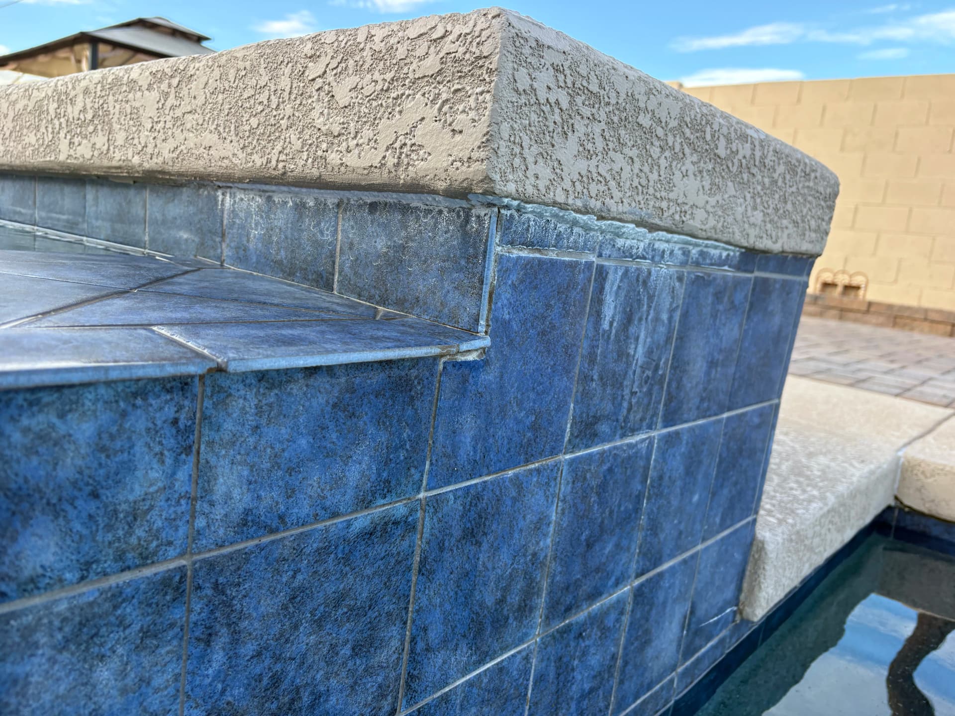 Arizona Pool Waterline Tile Cleaned the Right Way image