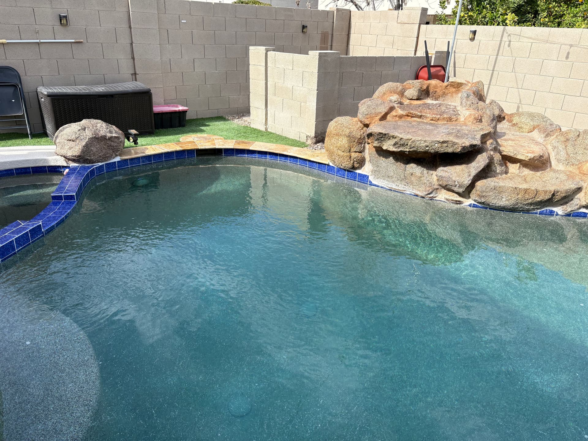 Pool Makeover with Travertine in Arizona